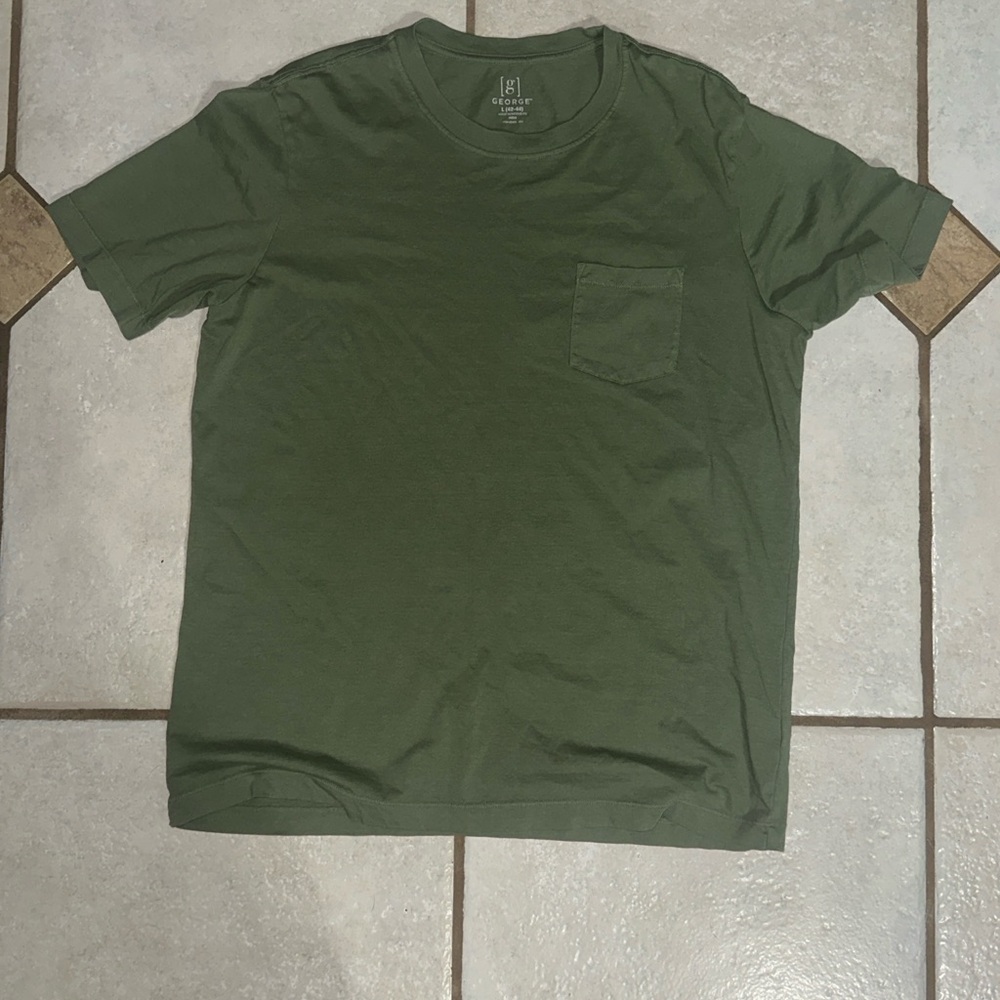 George Green Crew Neck Short Sleeve Tee